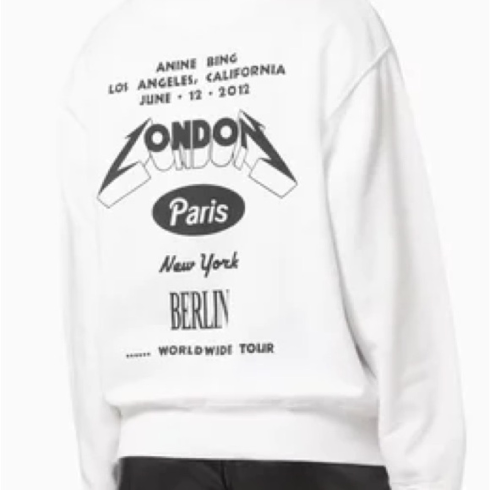 Anine Bing Ramona Crewneck Tour - Picture 6 of 6